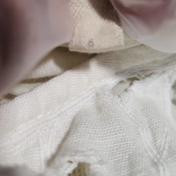 VANESSA VIRGINIA OF ANTHROPOLOGIE IVORY LACE. Size 6 - Picture 7 of 11